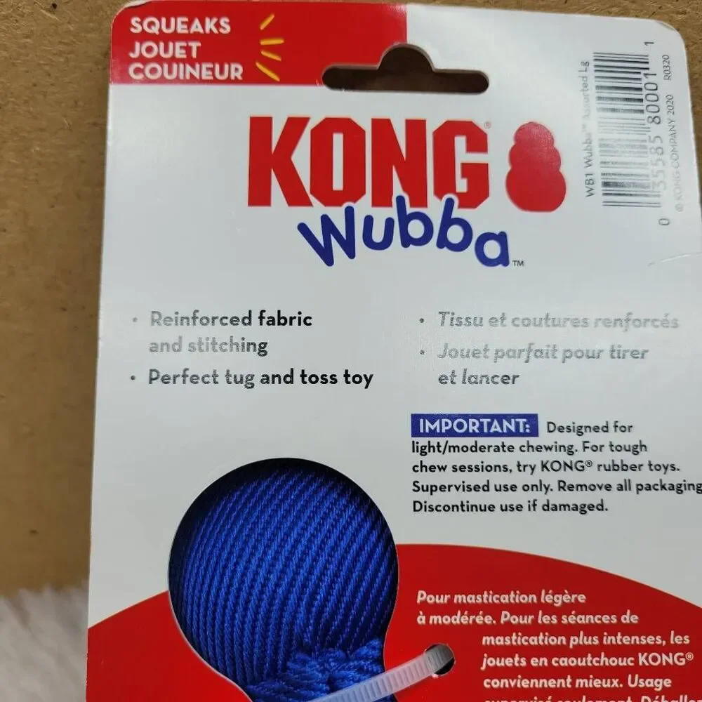 Kong Blue Wubba- NIP